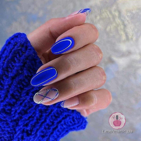 💙 Фантастичний синій Ідеї Манікюру 💅